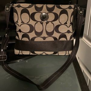 Coach cross body purse